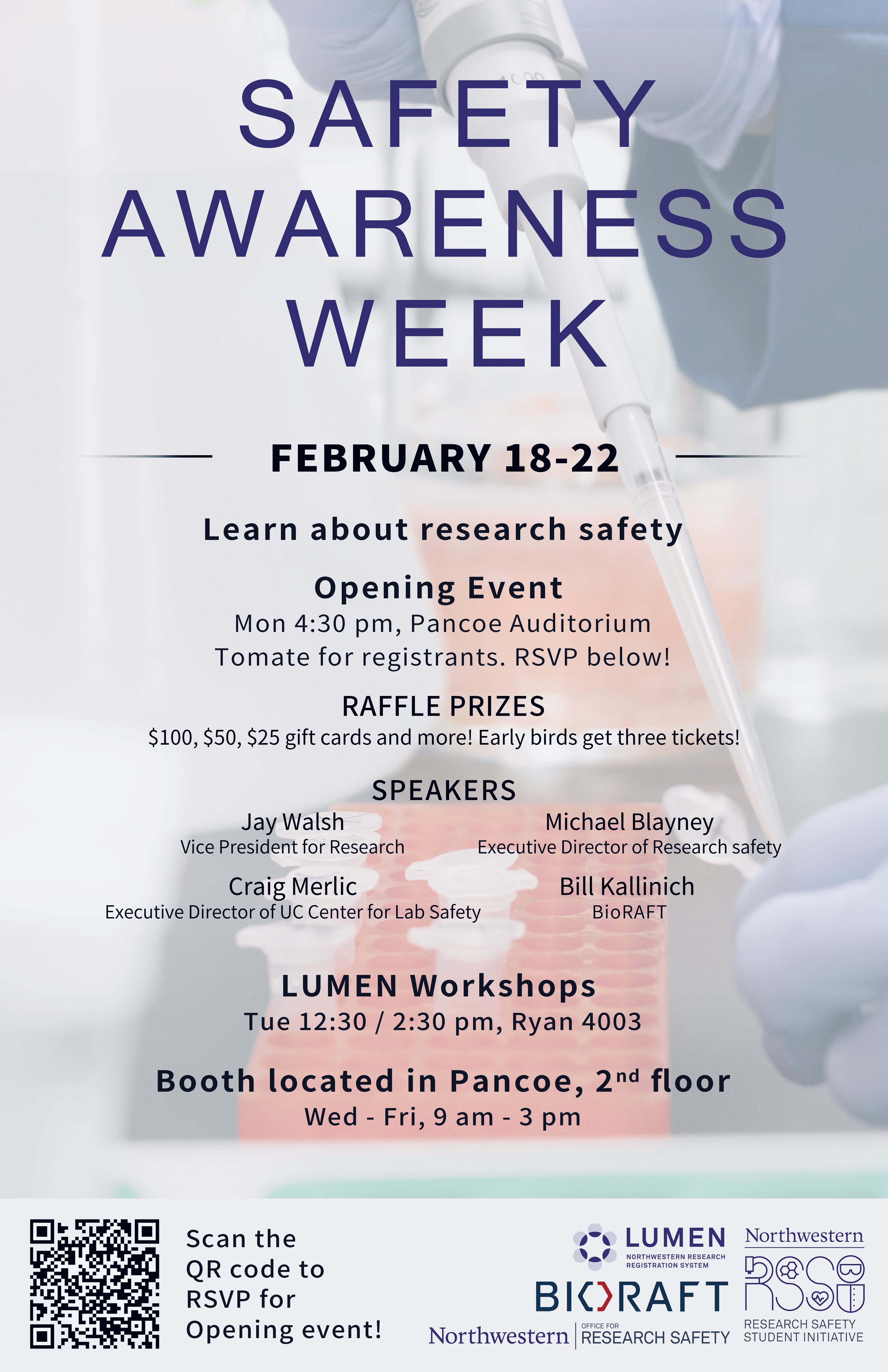 Safety Awareness Week Begins February 18th Department of Chemistry
