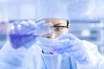 image of woman in the lab
