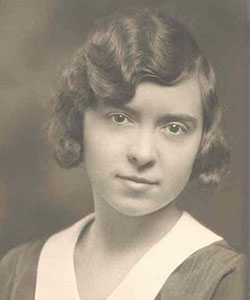 Ruth's Northwestern graduation portrait 