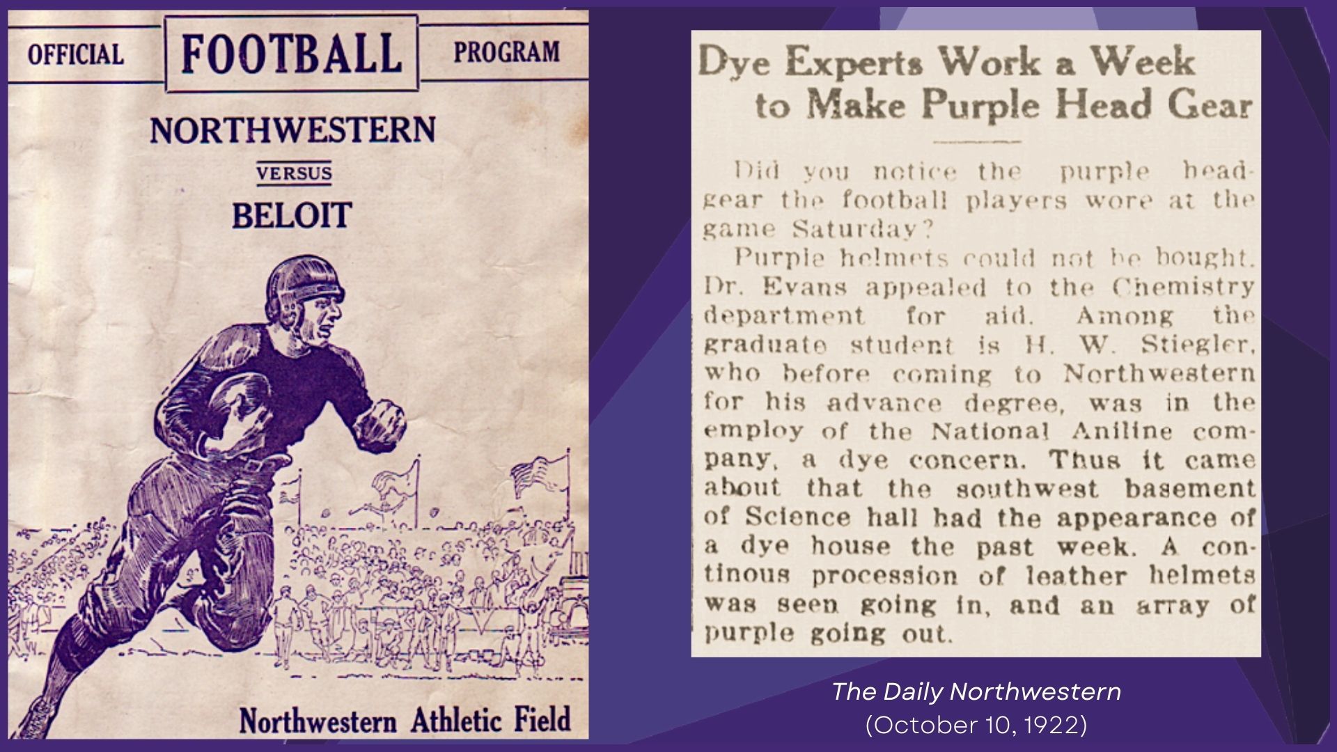 northwestern purple