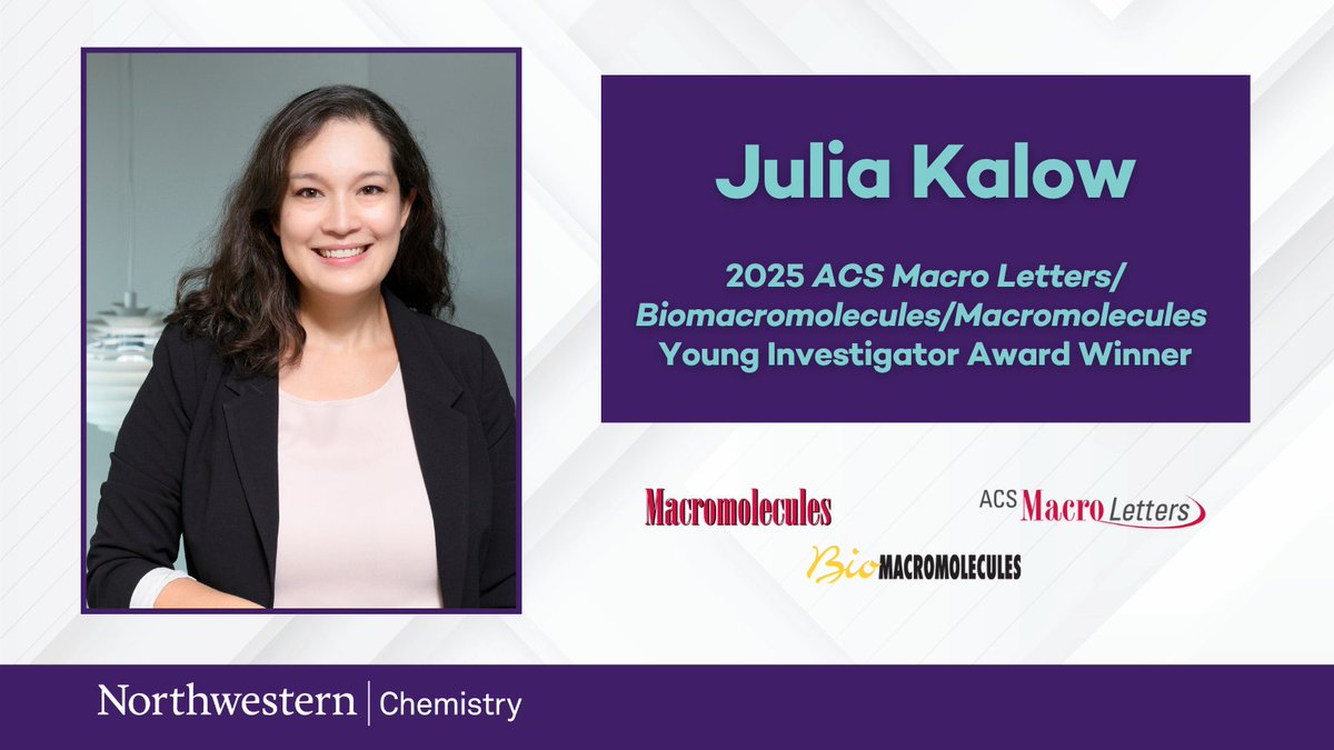 Julia Kalow 2025 ACS Award
